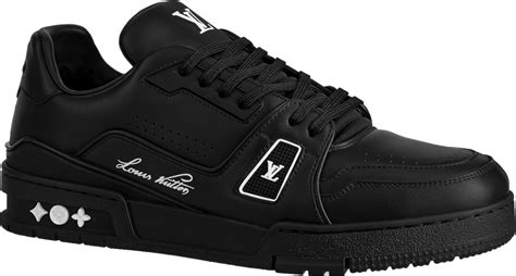 louis vuitton black leather shoes.